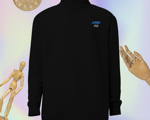 Unisex fleece pullover